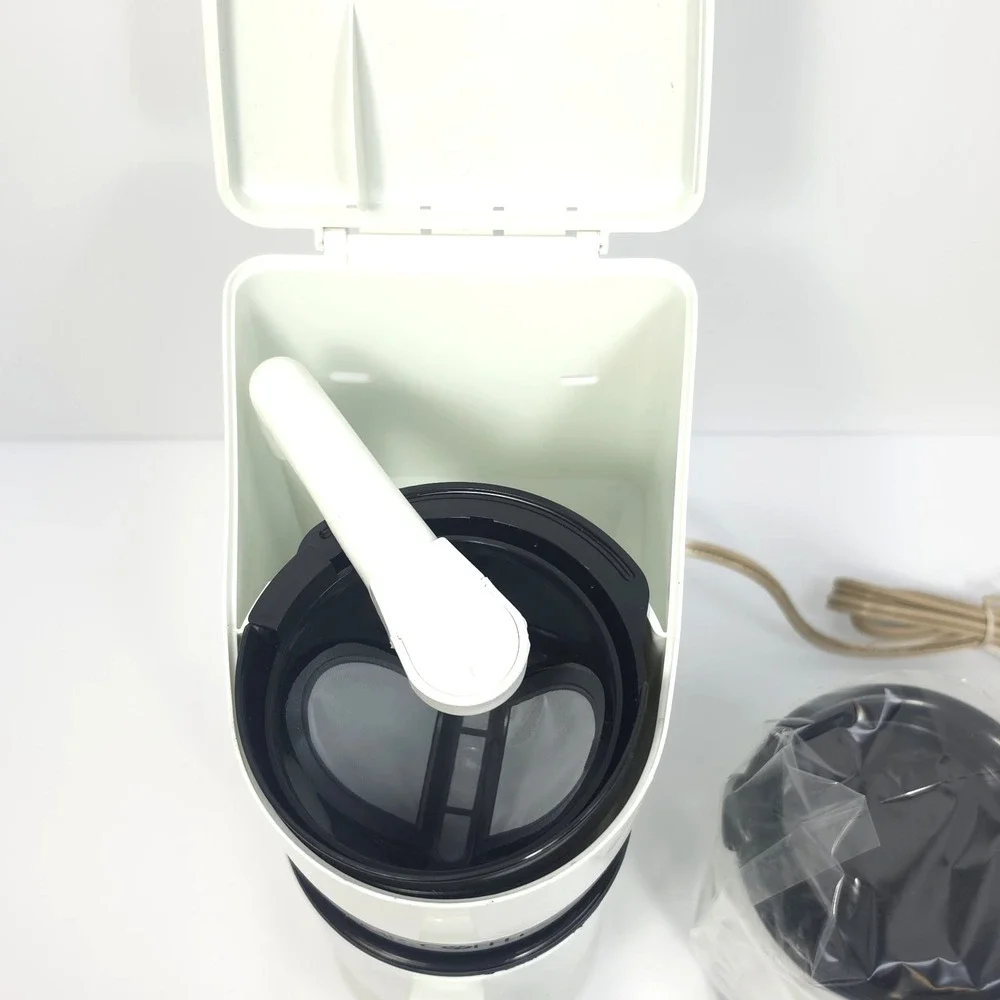 Vtg Mr. Coffee Commuter Coffee Maker PTC1M Single Serve NEW Open Box 2 Mugs
